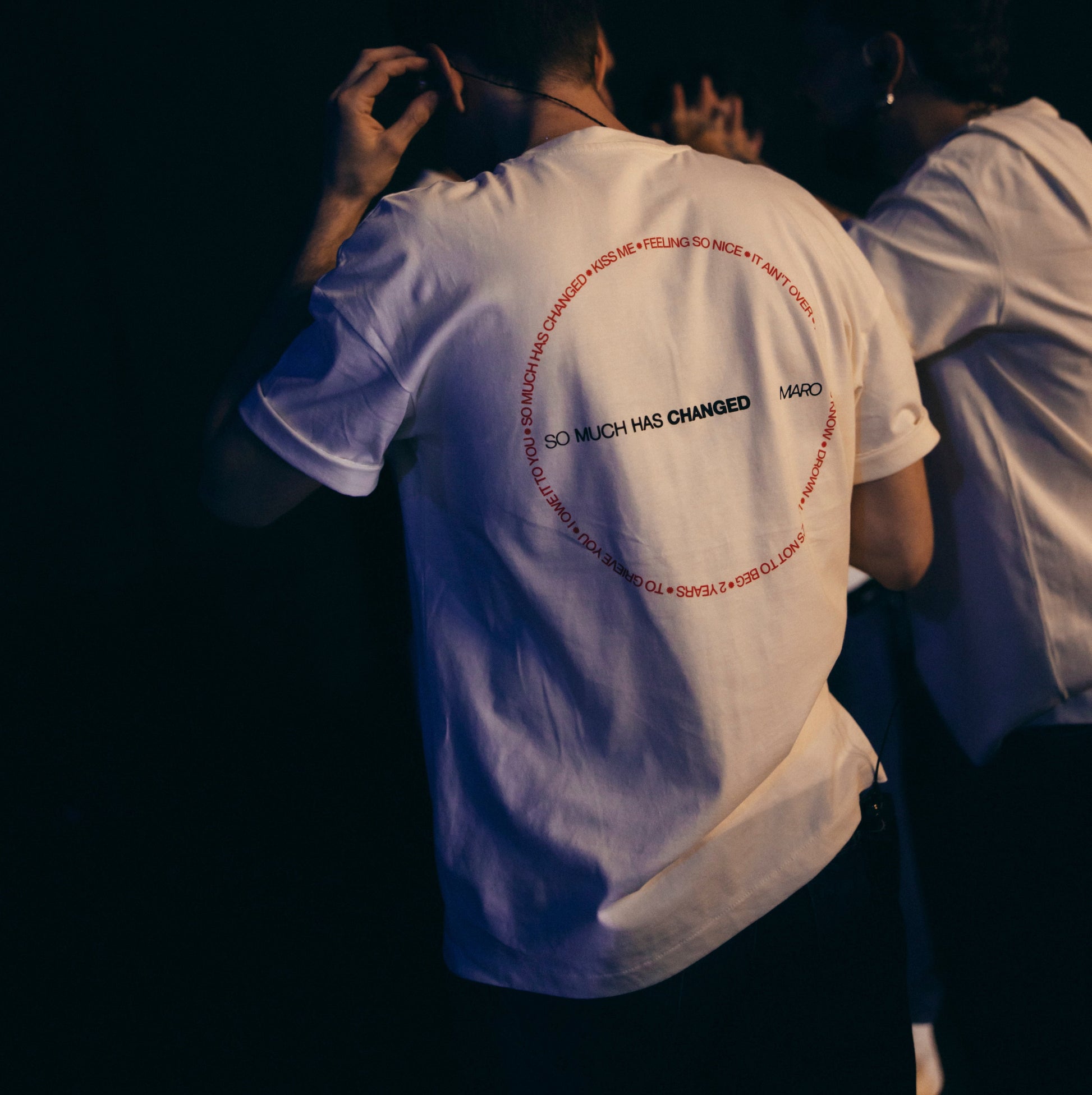MARO So Much Has Changed t-shirt print detail