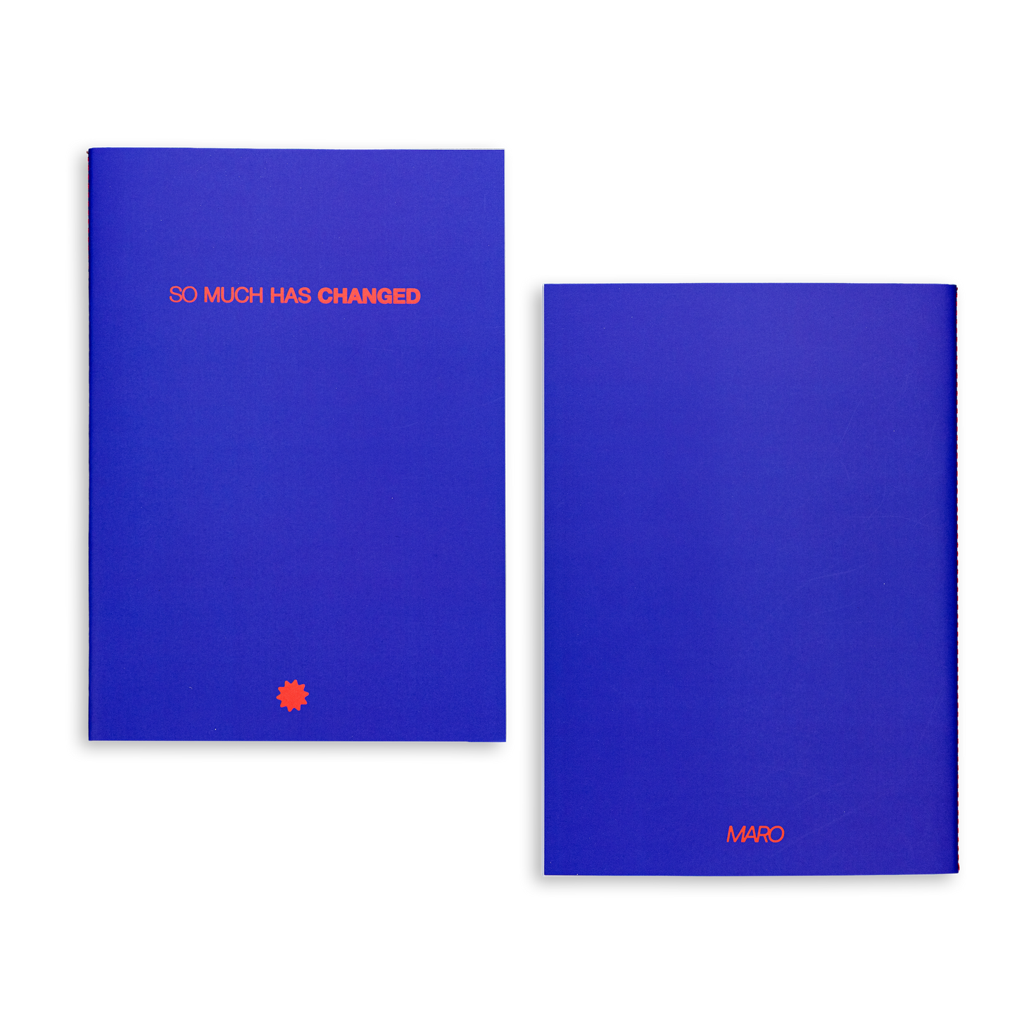 MARO notebook with sticker sheet