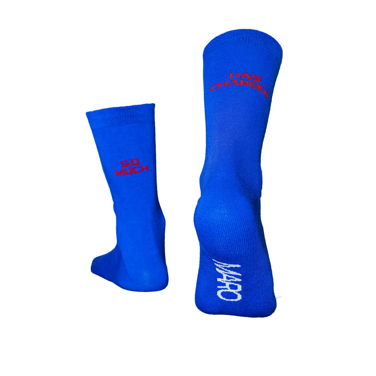 MARO tour socks worn, lifestyle photo